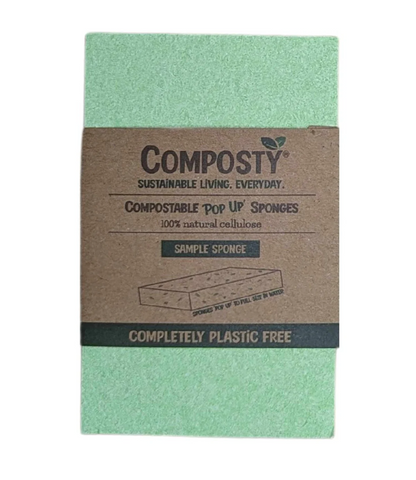 Composty Magic 'Pop-Up' Sponge - Single (Green) 1pc
