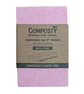 Composty Magic 'Pop-Up' Sponge - Single (Pink) 1pc