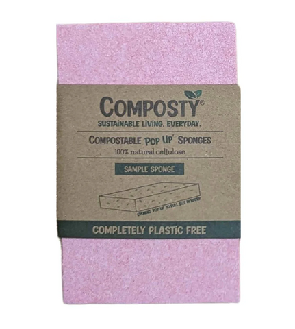 Composty Magic 'Pop-Up' Sponge - Single (Pink) 1pc