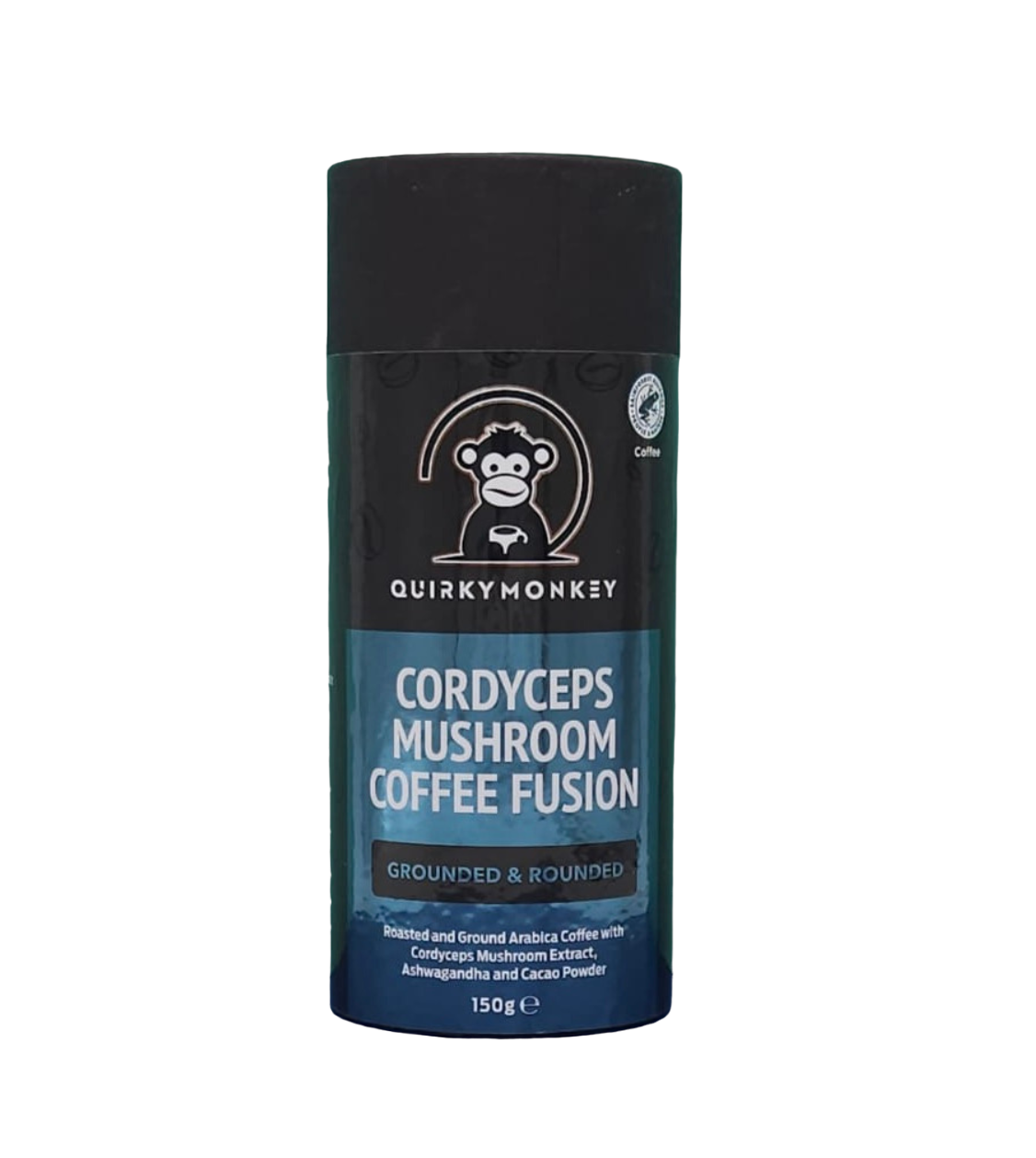 QuirkyMonkey Cordyceps Mushroom Coffee 150g (Pack of 6)