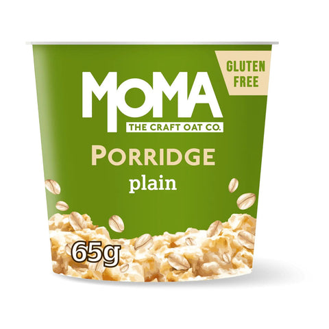 Moma No Added Sugar Porridge Pots 65g (Pack of 12)