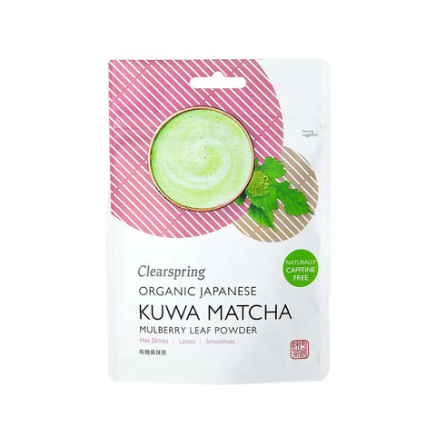 Clearspring Japanese Kuwa Matcha Mulberry Leaf Powder 40g (Pack of 10)
