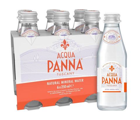 Acqua Panna Natural Mineral Still Water 250ml x 6 (Pack of 4)