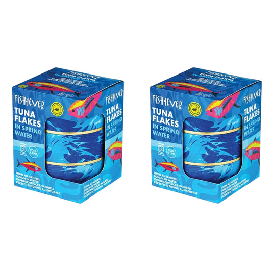 Fish4Ever Azores Skipjack Tuna Flakes in Spring Water 160g (Pack of 6)