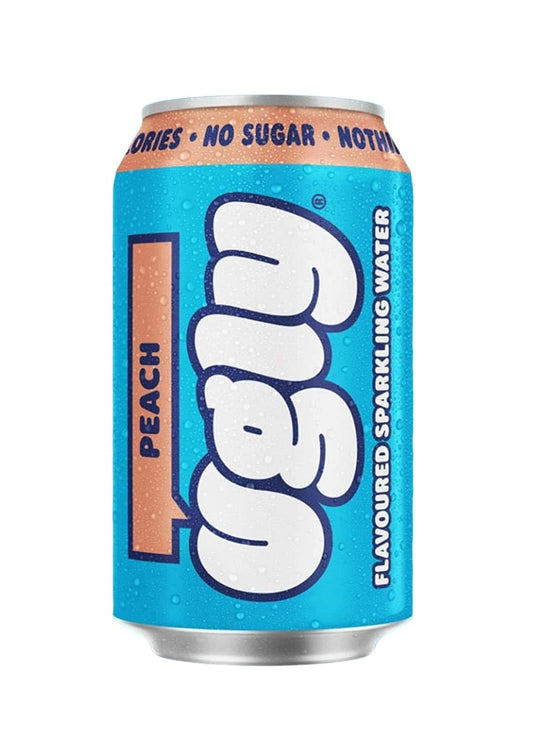 Ugly Drinks Peach Flavoured Sparkling Water 330ml (Pack of 24)