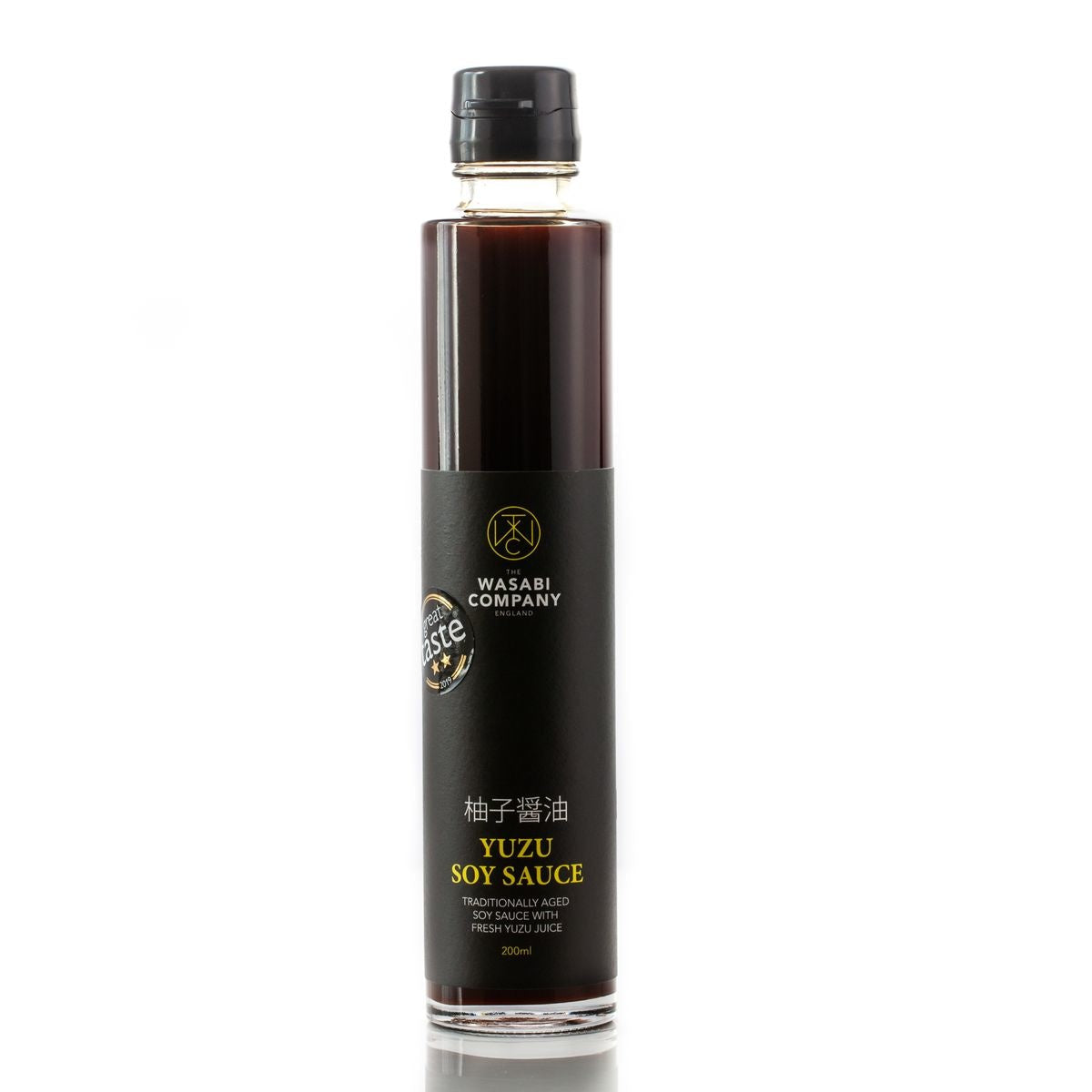 Wasabi Company Soy Sauce With Fresh Yuzu Juice 200ml (Pack of 6)