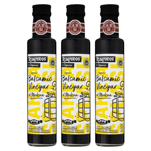 Organico Oak Aged Balsamic Vinegar 250ml (Pack of 3)