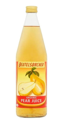 Beutelsbacher Organic Pear Fruit Drink 750ml (Pack of 6)