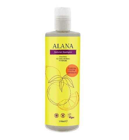 Alana Citrus Orchard Natural Shampoo Convenience/Travel Bottle 100ml