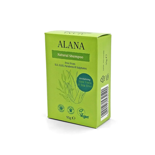 Alana Aloe Vera & Tea Tree Natural Shampoo Bar 95g (Pack of 6)
