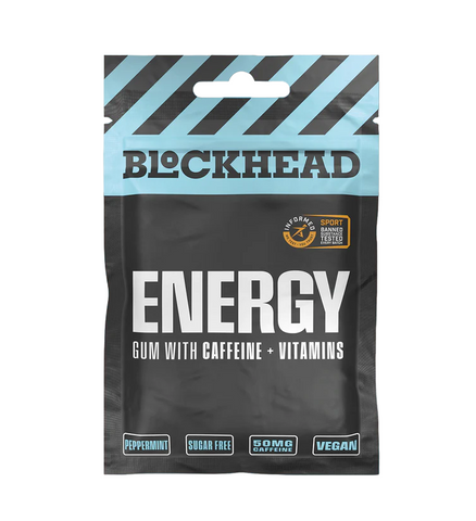 Blockhead Energy Gum 7 Chewables (Pack of 12)