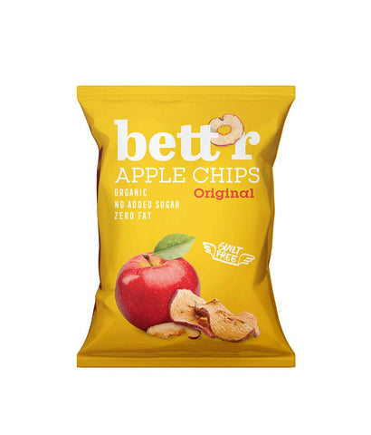 Bettr Apple Chips Organic 50g (Pack of 10)