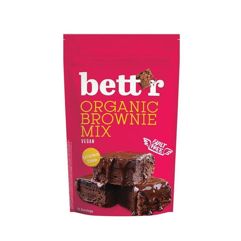 Bettr Organic Gluten Free Brownie Mix 400g (Pack of 6)