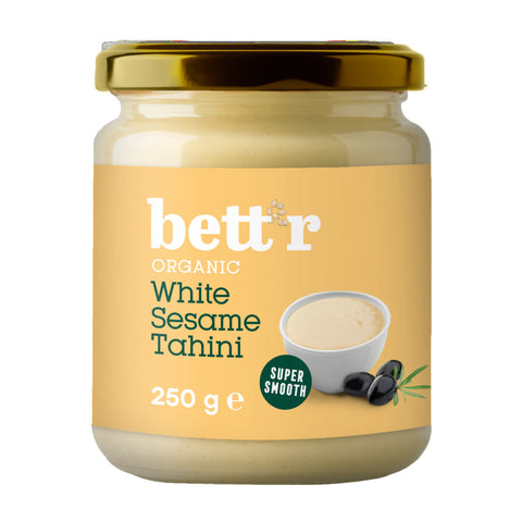 Bettr Bio White Sesame Tahini Organic 250g (Pack of 8)