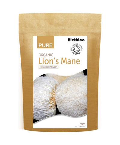 Biethica Organic Lions Mane Mushroom Powder 75g