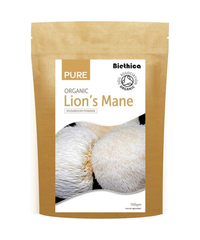 Biethica Organic Lions Mane Mushroom Powder 150g