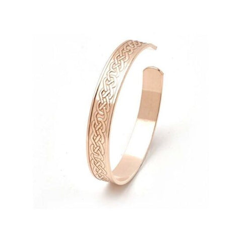 PowerHealth Bracelet Copper Bangle - 3/8" Celtic Weave Medium
