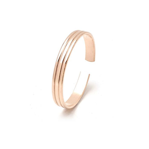 PowerHealth Bracelet Copper Bangle - 5/16" Indentations Medium