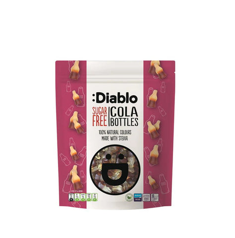 Diablo Sugar Free Cola Bottles 75g (Pack of 16)