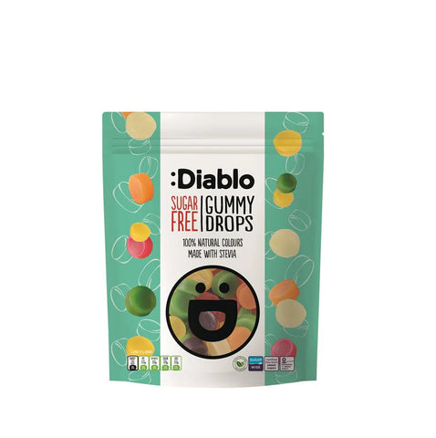Diablo Sugar Free Gummy Drops 75g (Pack of 16)