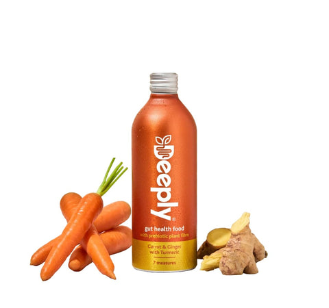 Deeply Prebiotic Carrot & Ginger 455ml (Pack of 4)