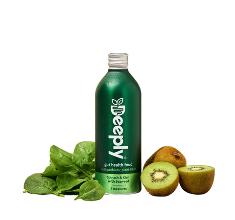 Deeply Prebiotic Spinach & Kiwi 455ml (Pack of 4)