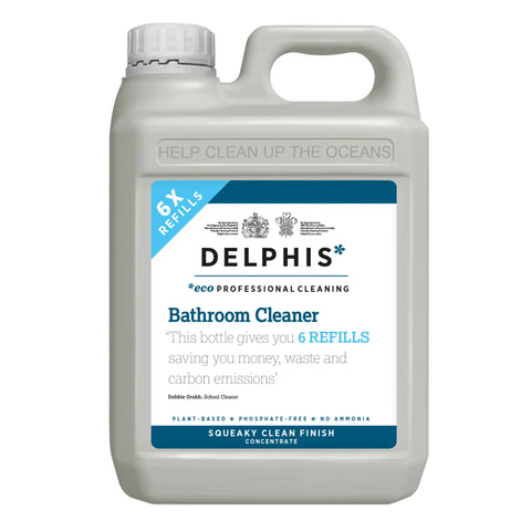 Delphis Eco Bathroom Cleaner Refill 2L (Pack of 4)