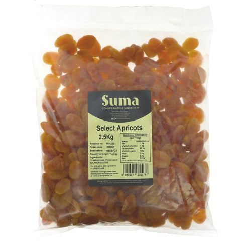 Suma Bagged Down Select Apricots 2.5kg