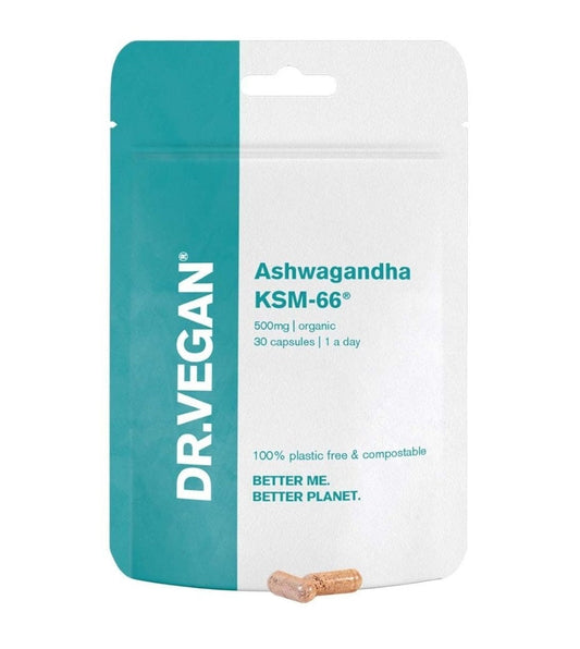 Dr.Vegan Ashwagandha Ksm-66 500Mg 30 Caps