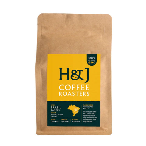 Harris & James Brazil Santos Coffee 227g (Pack of 12)