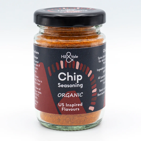 Hill & Vale Organic Chip Seasoning 50g (Pack of 2)