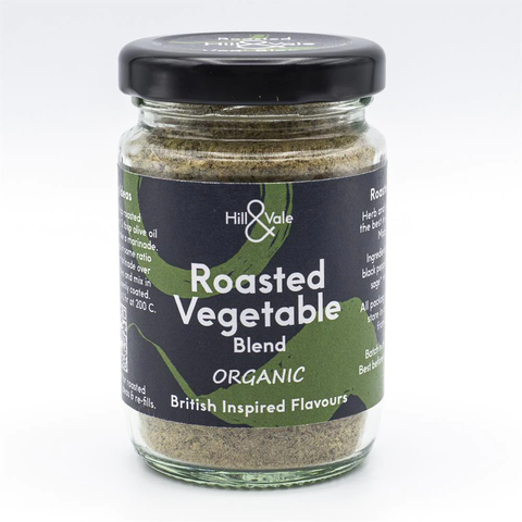 Hill & Vale Organic Roasted Vegetable Blend 40g (Pack of 2)