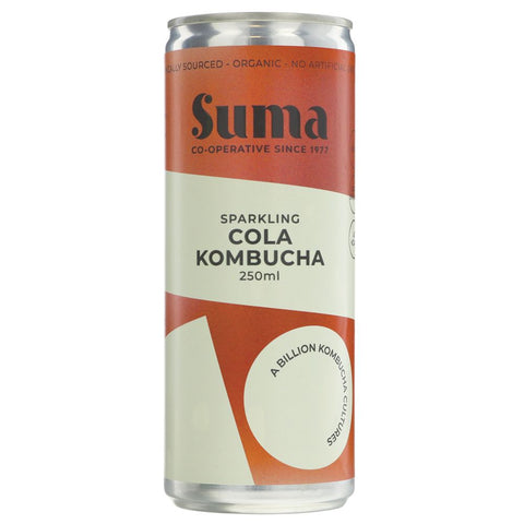 Suma Cola Kombucha Organic 250ml (Pack of 24)