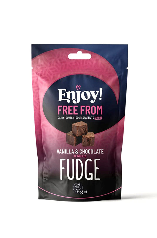 Enjoy! Vanilla & Chocolate Fudge 100g (Pack of 6)