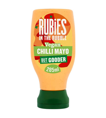 Rubies in the Rubble Plant Based Mayo - Chilli 285ml (Pack of 8)