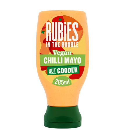 Rubies in the Rubble Plant Based Mayo - Chilli 285ml (Pack of 8)