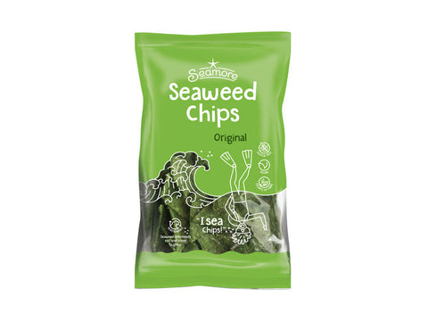 Seamore Seaweed Chips 135g (Pack of 12)