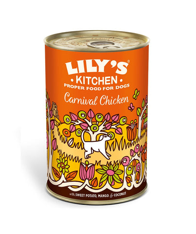 Lily's Kitchen Carnival Chicken 400g (Pack of 6)