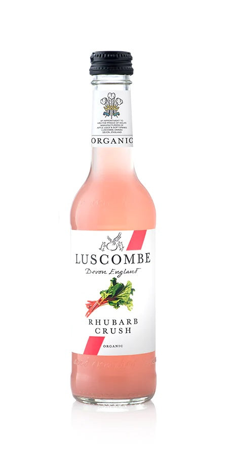 Luscombe Organic Rhubarb Crush 270ml (Pack of 24)