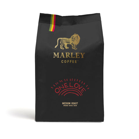 Marley Coffee One Love Medium Roast Beans Organic 227g