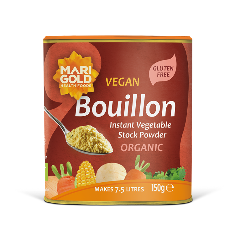 Marigold Vegan Bouillon Instant Vegetable Stock Powder Organic, 150g