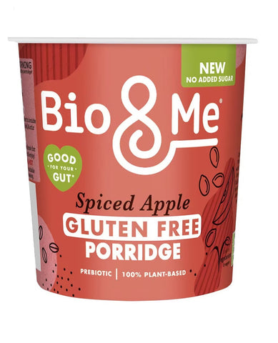 Bio & Me Porridge Pot - Spiced Apple 58g (Pack of 8)