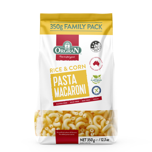 Orgran - Gluten Free Rice Corn Macaroni 350g