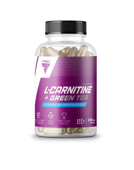 Trec Nutrition L-Carnitine + Green Tea - 180 caps