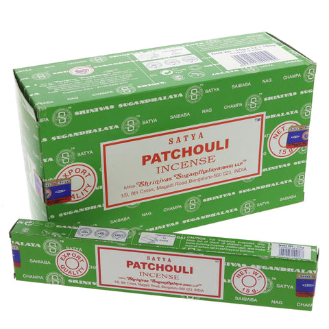 Siesta Crafts Patchouli Incense 15g (Pack of 12)