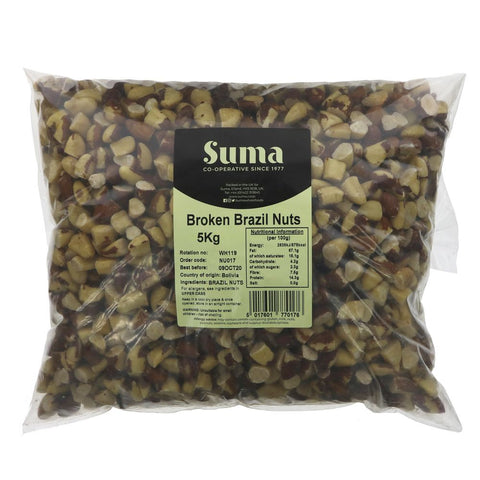 Suma Bagged Down Broken Brazil Nuts 5kg