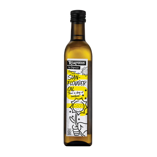 Realfoods By Organico Organic Sunflower Oil 500Ml