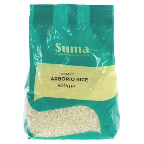 Suma Prepacks - Organic Arborio Rice 500g (Pack of 6)
