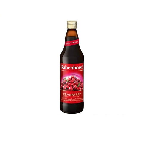 Rabenhorst Cranberry Juice 750ml (Pack of 6)