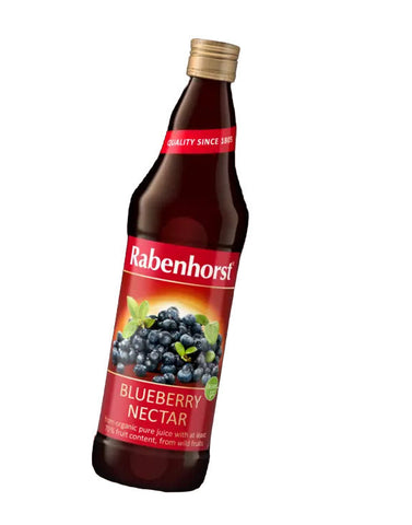 Rabenhorst Organic Blueberry Nectar 750ml (Pack of 6)